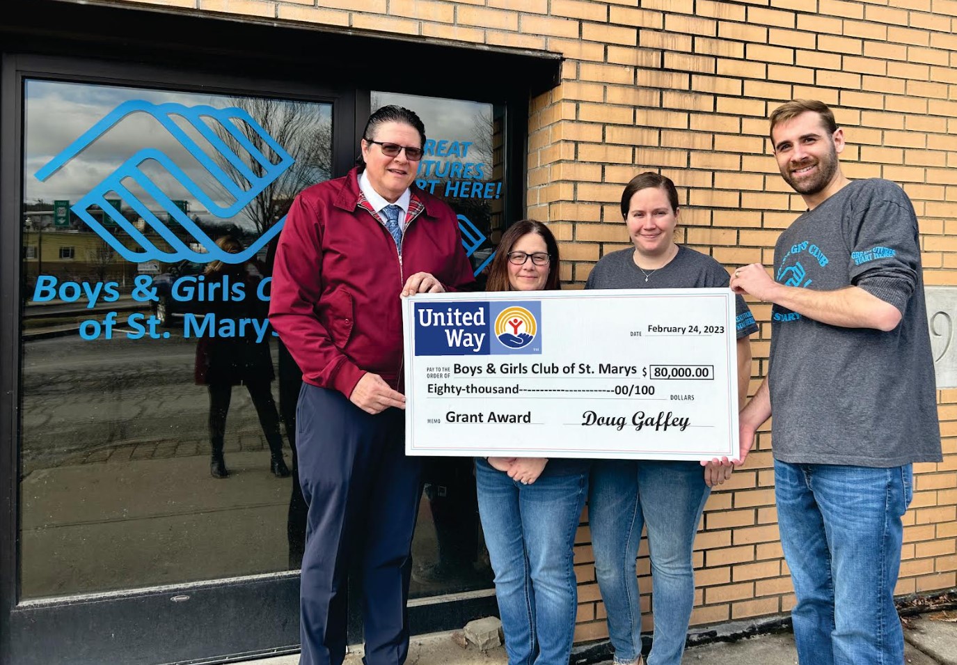 St Marys Area United Way Awards Grant Solomon S Words For The Wise