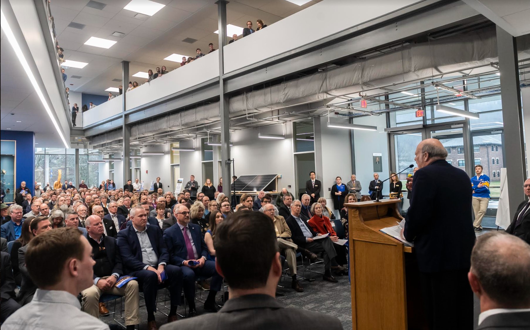 INDUSTRY LEADERS TURN OUT FOR PITT-BRADFORD BUILDING DEDICATION ...