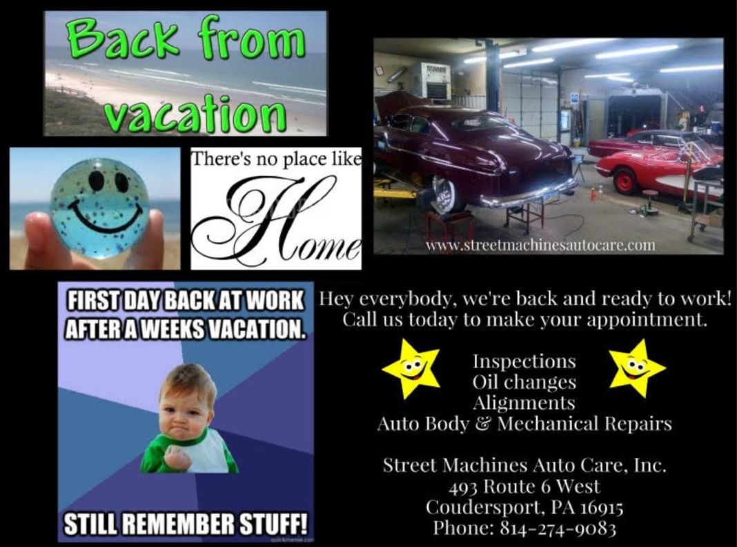 Smethport fire and ambulance were dispatched for a car crash Solomon