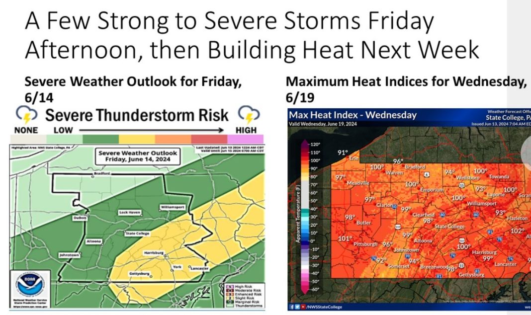 A Few Strong Storms Possible Friday – Solomon's Words for the Wise
