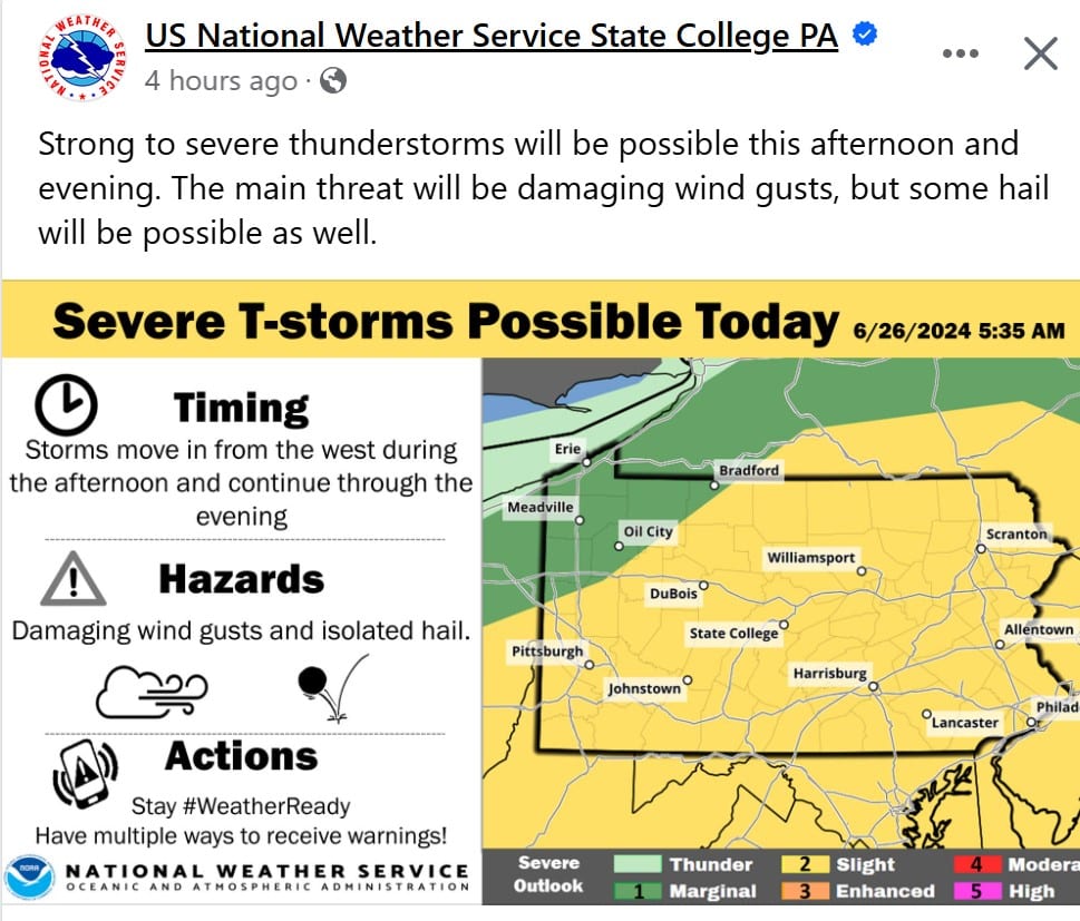 Severe Storms Possible Wednesday Afternoon Solomon S Words For The Wise
