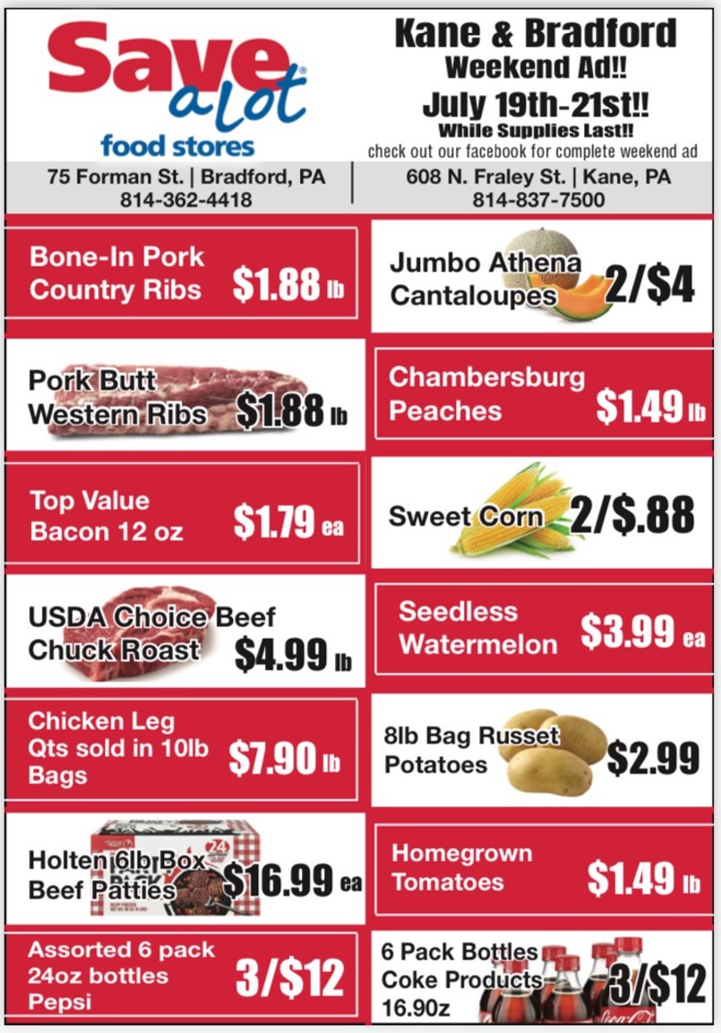 Save a Lot Friday, Saturday & Sunday in Bradford & Kane Solomon's Words for the Wise