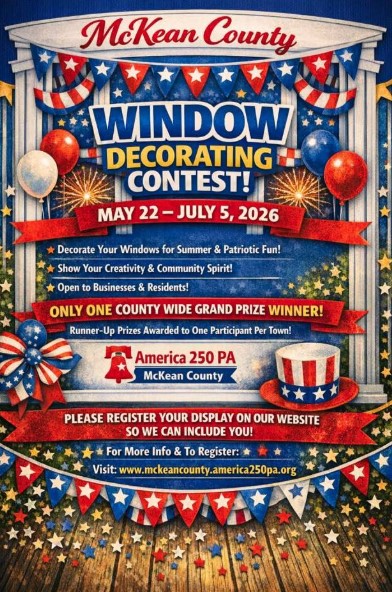 Window Contest Sign McKean County Window Decorating Contest – Solomon's Words for the Wise