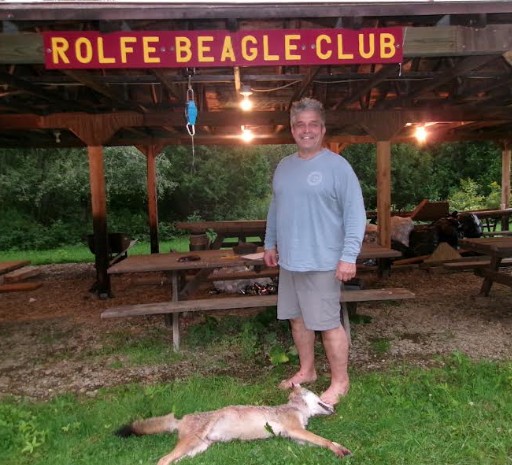 Buriak Brings First Coyote to Rolfe Beagle Club’s Statewide, 10-Day, Coyote and Crow Hunt
